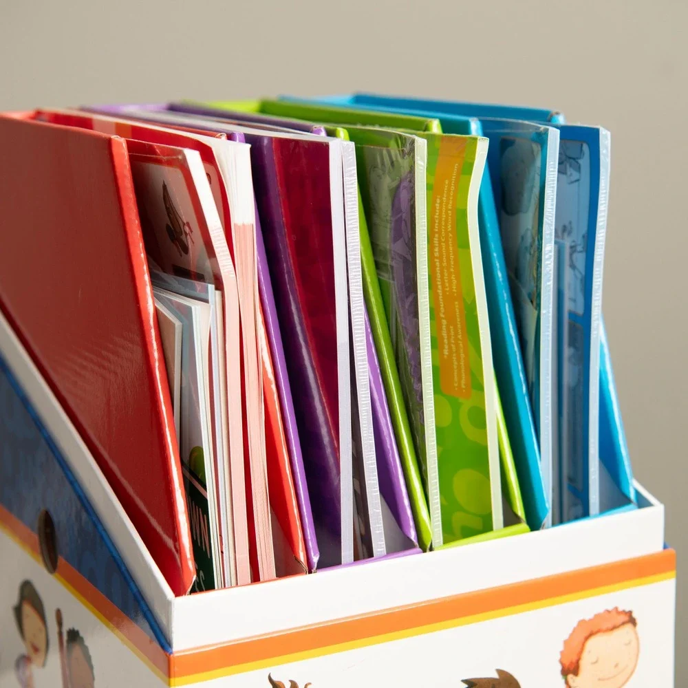 Hooked on Phonics Learn to Read Box Set Levels 1-8 Pre-K to 2nd Grade Literacy